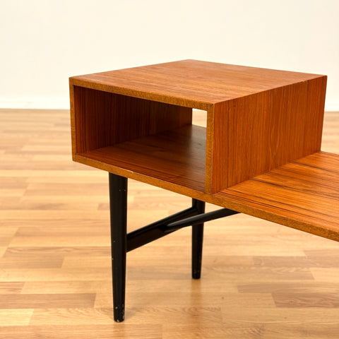 Swedish hall table in teak