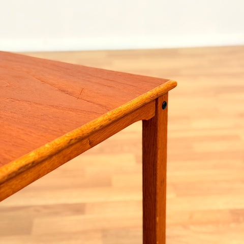 Czech side table in teak by Drevopodnik Holesov