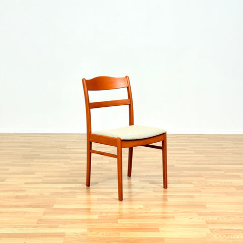 Swedish set of 4 dining chairs in beech