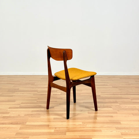 Danish set of 6 dining chairs in teak by Schiønning & Elgaard