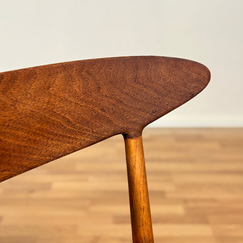 Set of 4 chairs in oak & teak, model Skagen by Kurt Ostervig, 1950s-60s, Denmark