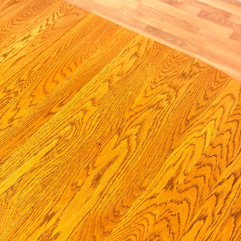 Swedish oval dining table in oak by Hans K, model “Inzel”