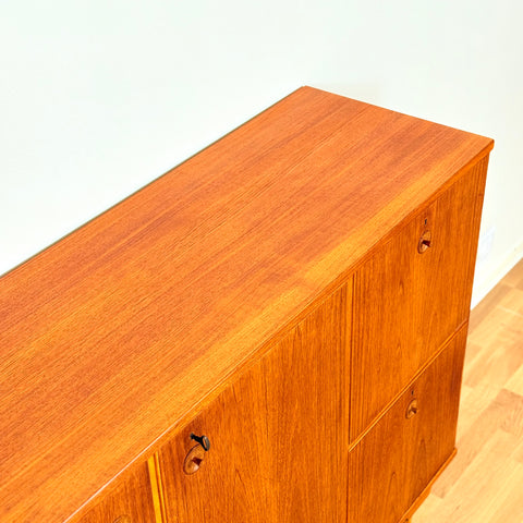 Swedish highboard in teak
