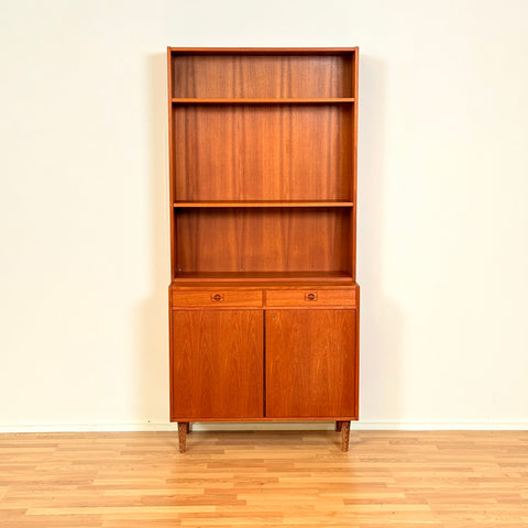 Swedish bookshelf in teak