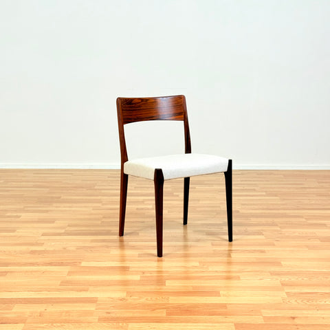Danish dining chairs in Santos rosewood by Nytorv Møbellager