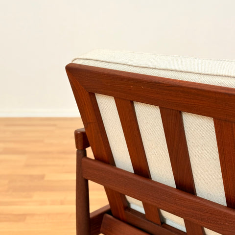 Swedish armchairs in walnut by Erik Wørts for IKEA