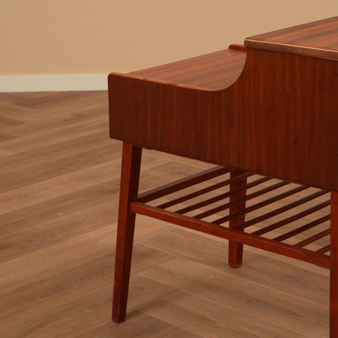Swedish bedside tables in mahogany