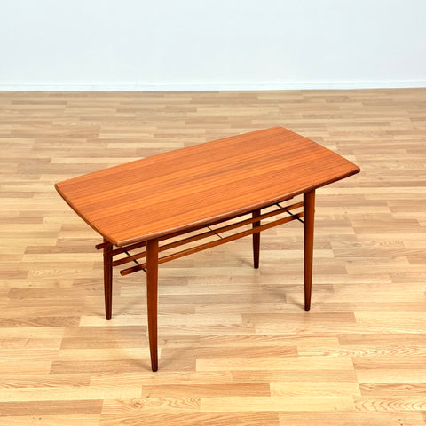 Swedish coffee table in teak & beech