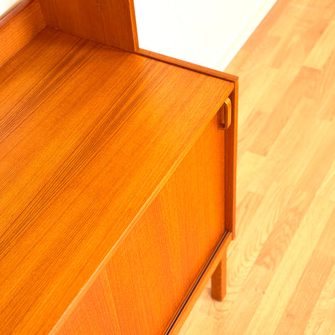 Swedish bookshelf in teak by Bertil Fridhagen for Bodafors