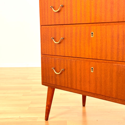 Reserved Swedish chest of drawers in mahogany by IKEA, "Alice"
