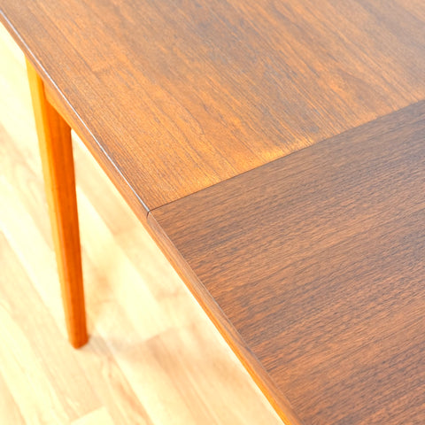 Swedish rectangular dining table in teak