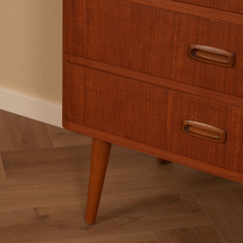 Swedish chest of drawers in teak