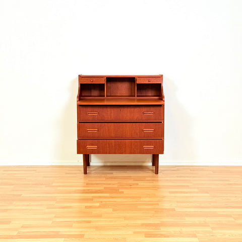Danish secretary desk in teak