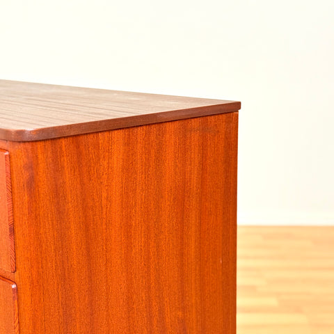 Reserved Swedish chest of drawers in mahogany by IKEA, "Alice"