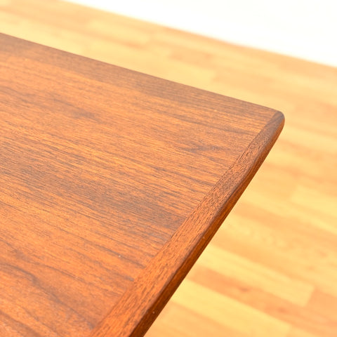 Swedish rectangular dining table in teak