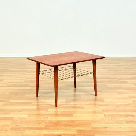 Swedish coffee table in teak