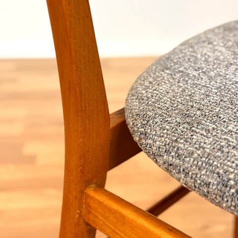 Dining chairs in teak & beech model 210 by Farstrup