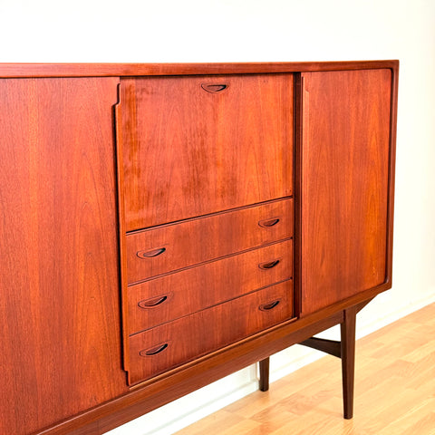 Danish highboard in teak