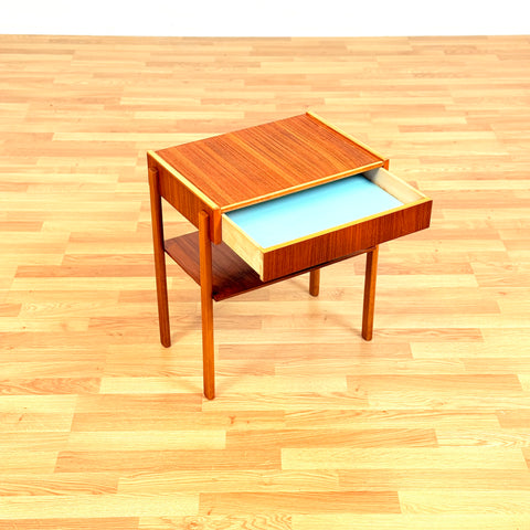 Swedish bedside tables in teak