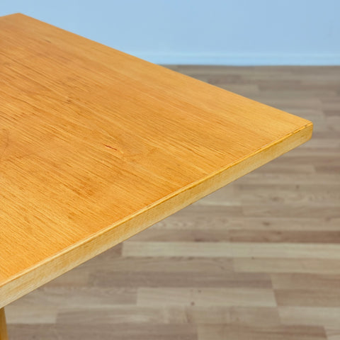 Swedish small rectangular square table in birch
