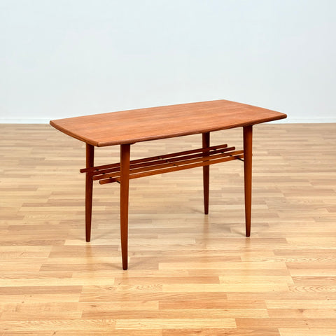 Swedish coffee table in teak & beech