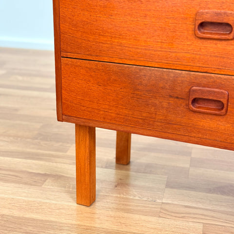 Chest of drawers in teak, 1960s-70s, Sweden