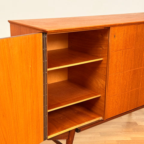 Swedish sideboard in teak by AB Tabergsmöbler, Småland