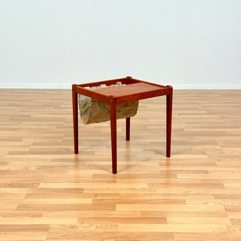 Danish side table in teak by Spøttrup