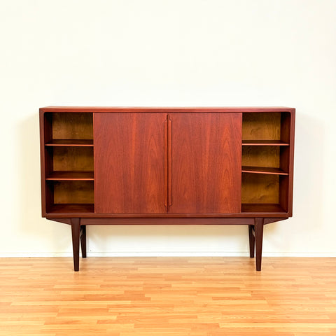 Danish highboard in teak