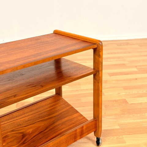 Danish side table in teak