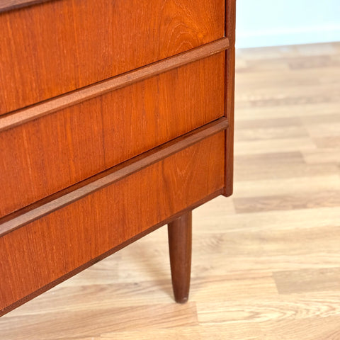 Chest of 6 drawers in teak, Denmark