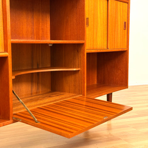 Large danish bookshelf in teak by Westergaards Møbelfabrik