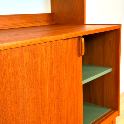 Bookshelf in teak by B. Fridhagen for Bodafors, 1960s-70s, Sweden