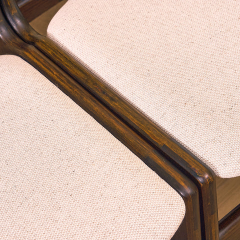 Danish set of 6 dining chairs by Erik Buch for Nova Stolefabrik