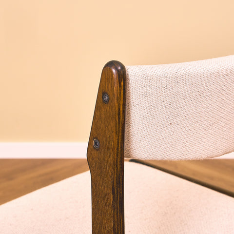 Danish set of 6 dining chairs by Erik Buch for Nova Stolefabrik