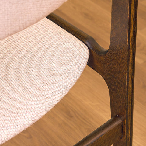 Danish set of 6 dining chairs by Erik Buch for Nova Stolefabrik