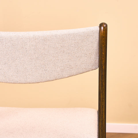 Danish set of 6 dining chairs by Erik Buch for Nova Stolefabrik