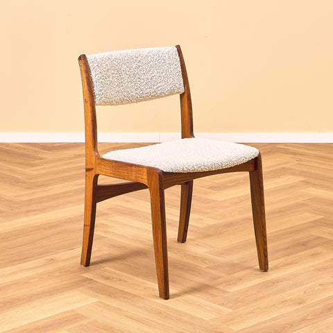 Danish dining chairs in Santos rosewood by Skovby