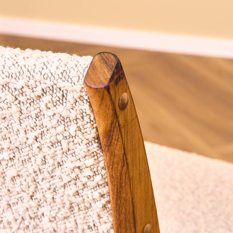 Danish dining chairs in Santos rosewood by Skovby