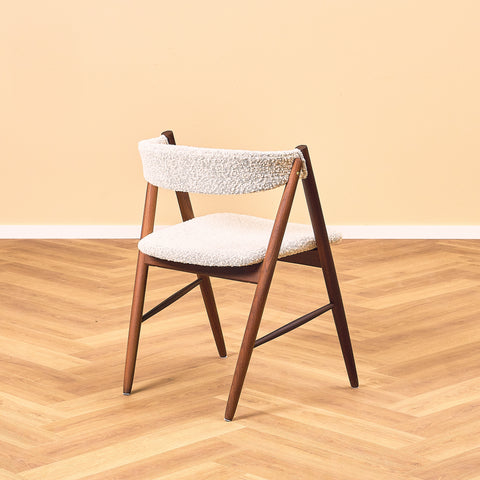 Danish dining chairs in walnut