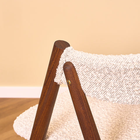 Danish dining chairs in walnut