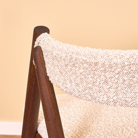 Danish dining chairs in walnut