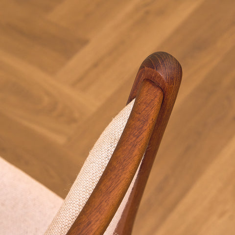 Danish dining chairs in teak