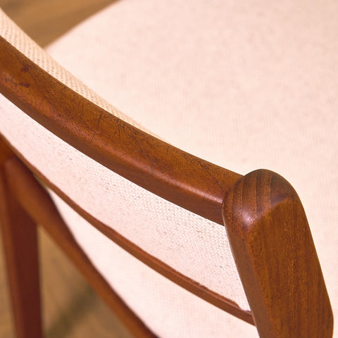 Danish dining chairs in teak