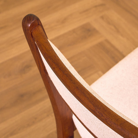 Danish dining chairs in teak