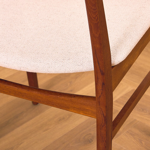 Danish dining chairs in teak