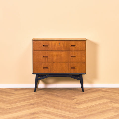 Swedish chest of drawers in teak