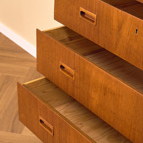 Swedish chest of drawers in teak