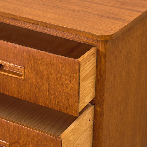 Swedish chest of drawers in teak