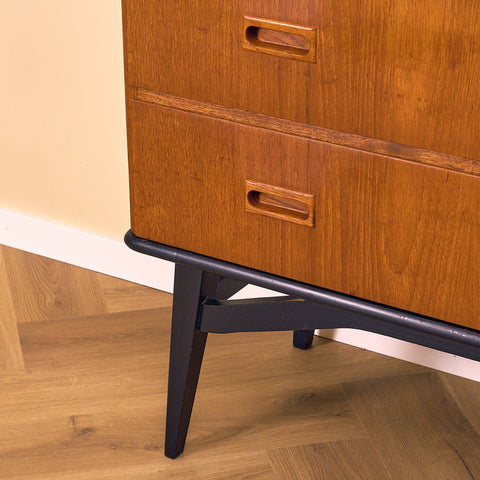 Swedish chest of drawers in teak